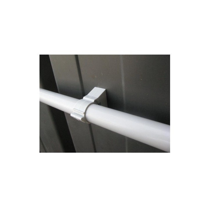 ING - Rapid-tub simple - Fixation de tube IRO sur tôle et bardage - Ø 16 mm - Boîte de 50 - Réf : A313195