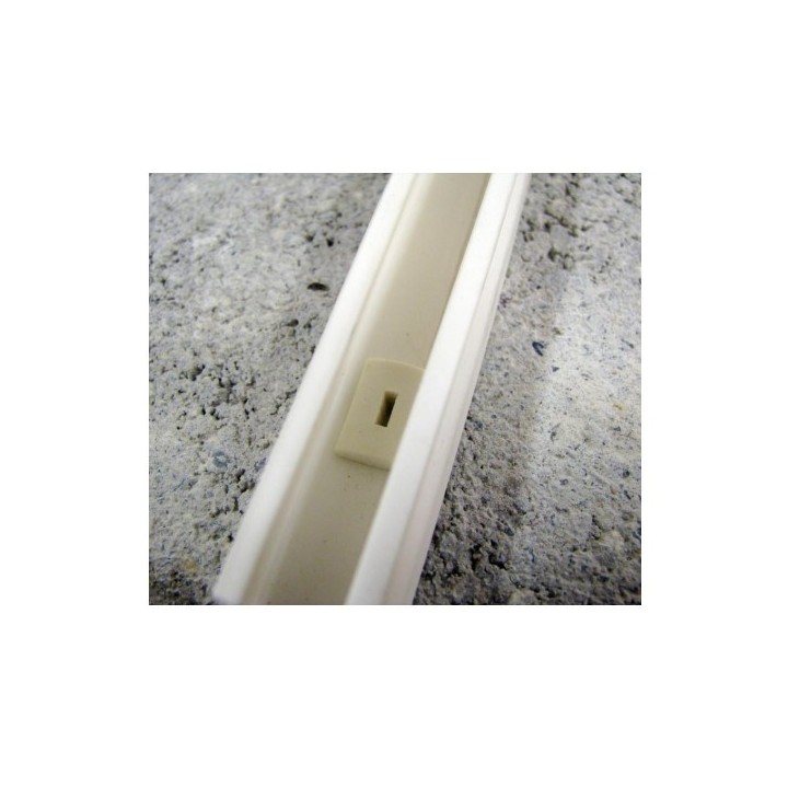ING - Fix-Elec - Fixation de moulures en PVC - Boîte de 200 - Diamètre perçage Ø5 mm - Réf : INGA269020