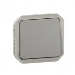 Legrand - Interrupteur ou va-et-vient étanche Plexo 10AX 250V IP55 IK08 composable gris - Réf : 069511L