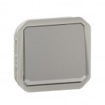 Legrand - Interrupteur ou va-et-vient lumineux avec voyant étanche Plexo 10AX 250V IP55 composable gris - Réf : 069513L
