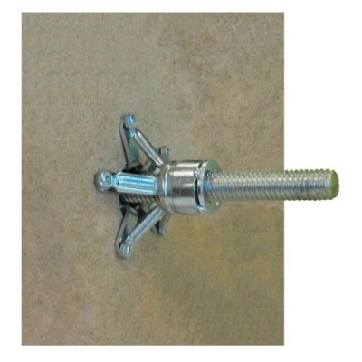 ING - Cheville Brik matériaux creux - M6x37 mm - idéale plaque de plâtre - Boite de 100 - Réf : INGA506130
