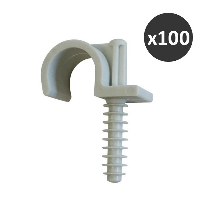 ING - Fix-ring simple - Fixation pour gaine ICTA - Ø16 mm - Sachet de 100 - Réf : A300050