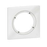 Legrand - Plaque carrée dooxie 1 poste - IP44 - finition blanc - Réf : 600943