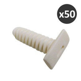 ING - Fix-Elec - Fixation de moulures en PVC - Sachet de 50 - Diamètre perçage Ø5 mm - Réf : INGA859010