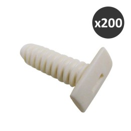 ING - Fix-Elec - Fixation de moulures en PVC - Boîte de 200 - Diamètre perçage Ø5 mm - Réf : INGA269020