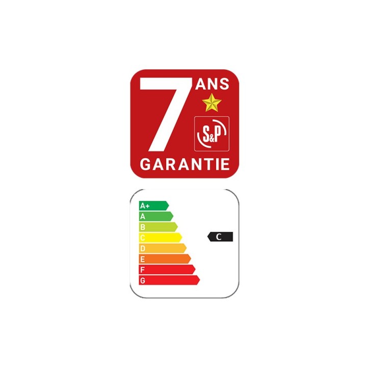 S&P - Kit VMC Simple-Flux Autoréglable - Double détection thermo-hygro - avec accessoires - Habitat T1 au T7 - Réf : 603116