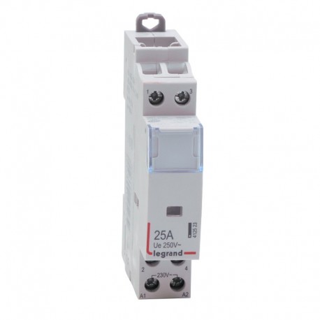 Legrand -  Contacteur de puissance bobine 230 V~ - 2P - 250 V~ - 25 A - 2 F - 1 module - Réf : 092702