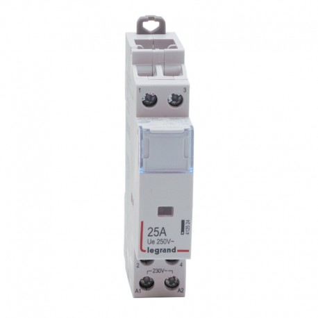 Legrand -  Contacteur de puissance bobine 230 V~ - 2P - 250 V~ - 25 A - 2 O - 1 module - Réf : 092703