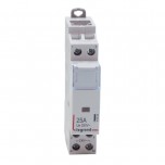Legrand -  Contacteur de puissance bobine 230 V~ - 2P - 250 V~ - 25 A - 2 O - 1 module - Réf : 092703