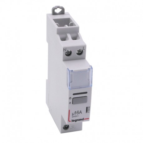 Legrand -  Télérupteur silencieux à vis 230 V~- 1P - 250 V~ - 16 A - 1F - 1 module - Réf : 092710
