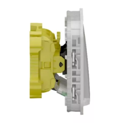 Legrand - Poussoir NO avec voyant témoin étanche Plexo 10A IP55 IK08 composable gris - Réf : 069533L