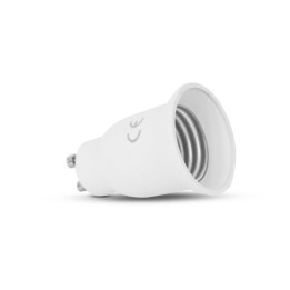 Miidex Lighting - Adaptateur base culot GU10 vers E27 - Réf : 73985
