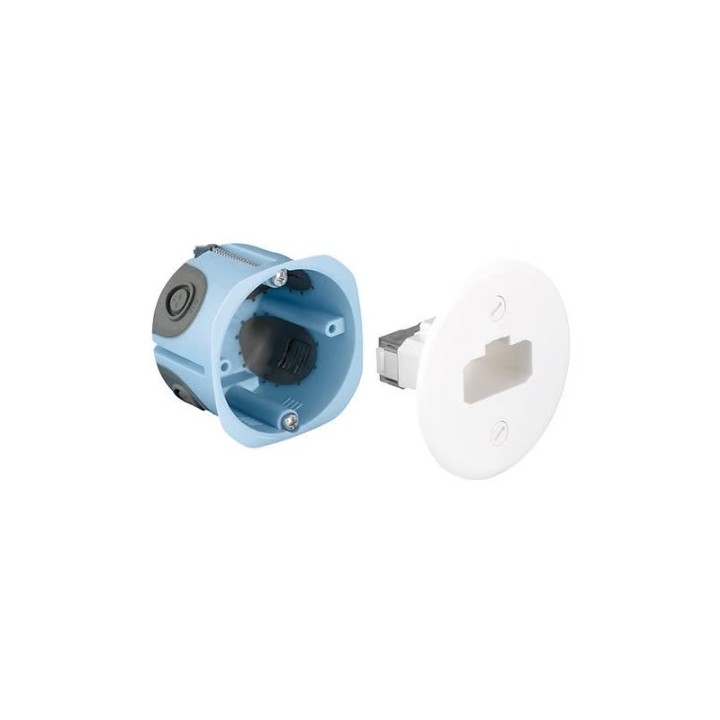 Eur'Ohm - Boîte DCL pour applique étanche à l'air - XL AIR'métic - D 54 - prof. 40 mm - Réf : 53074