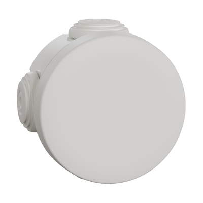 Schneider - Mureva Box - boite de dérivation étanche IP55 - embouts - diamètre 60 P40 - blanc polaire - Réf : IMT05021