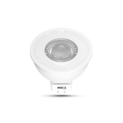 Miidex Lighting - Ampoule LED GU5.3 Spot 6W Ceramique 3000K - Réf : 100574