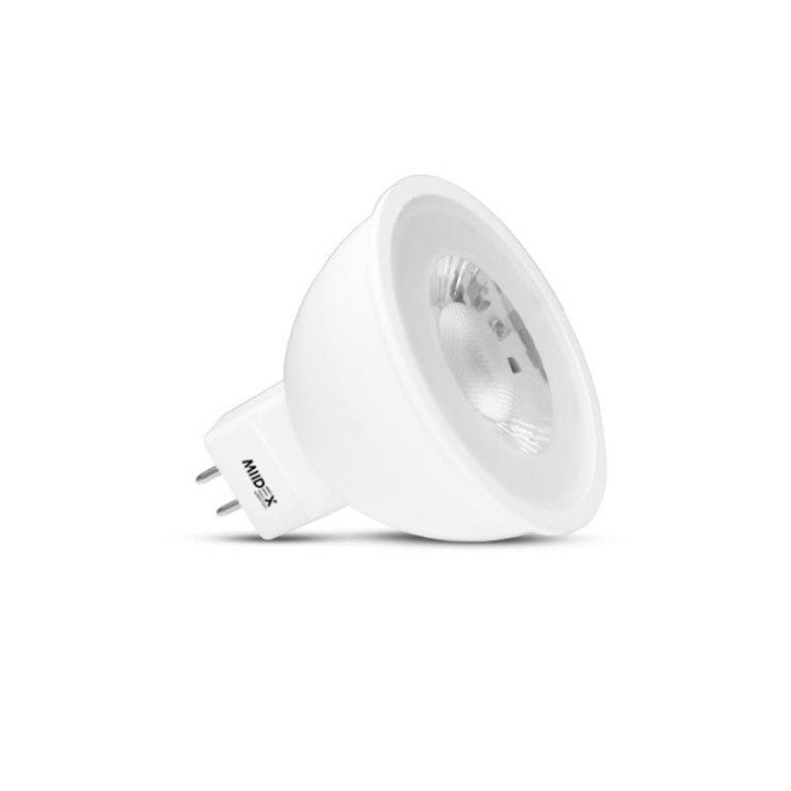 Miidex Lighting - Ampoule LED GU5.3 Spot 6W Ceramique 3000K - Réf : 100574