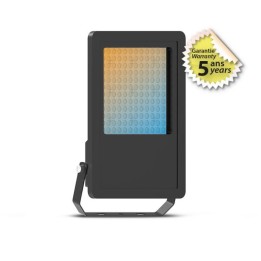 Miidex Lighting - Projecteur LED - Noir - 100W/3000K - 13800 lm/4000K - 14500 lm/6000K - 13950 lm - Garantie 5 ans - Réf: 100853