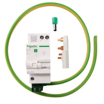 Schneider - Resi9 XP - parafoudre combi - 10kA - 1P+N avec accessoires - Réf : R9PLC