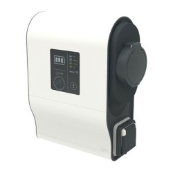 Legrand - Borne monophasé plastique avec protection DC Green'up Premium pour 1 véhicule élec mode 3 - 7,4KW 32A - Réf : 058001