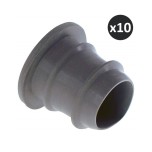 Eur'Ohm - Lot de 10 embouts de gaine - XL AIR'métic - Ø20 mm - Réf : 52078(10)