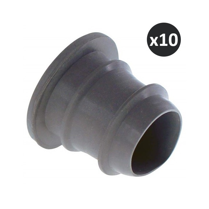 Eur'Ohm - Lot de 10 embouts de gaine - XL AIR'métic - Ø20 mm - Réf : 52078(10)