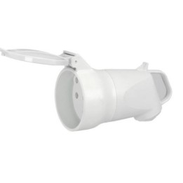 Legrand - Prolongateur 3P+N+T - 32A - 400V~ avec volet de protection - gris - Réf : 055867