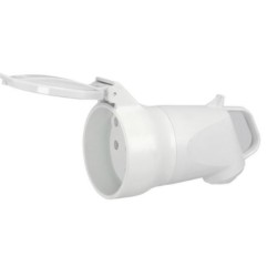 Legrand - Prolongateur 3P+N+T - 32A - 400V~ avec volet de protection - gris - Réf : 055867