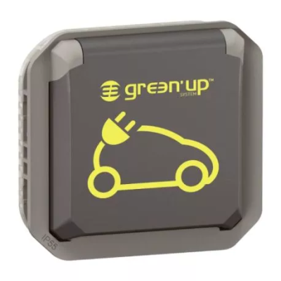 Legrand - Prise de recharge pour véhicule électrique Green Up Plexo - anthracite - Réf : 069885L