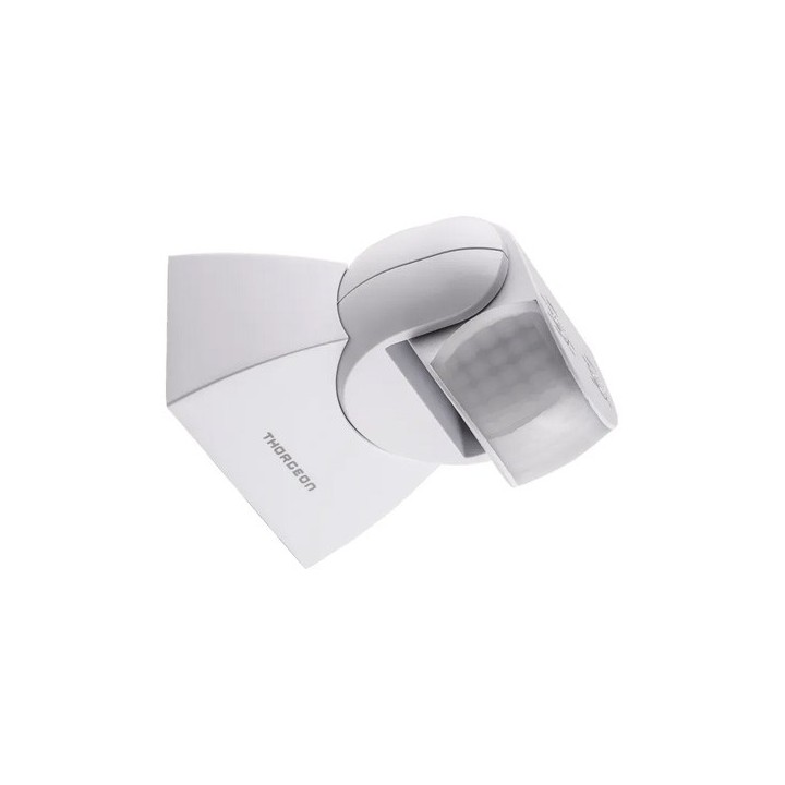 Thorgeon - Détecteur de mouvement infrarouge - 12m - 1200W - IP65 - Blanc - Réf : 02005