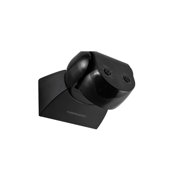 Thorgeon - Détecteur de mouvement infrarouge - 10m - 1200W - IP65 - Noir - Réf : 02016