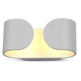 Miidex Lighting - Applique Murale LED Blanc - 6.5W - 3000K - Réf : 7040