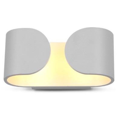 Miidex Lighting - Applique Murale LED Blanc - 6.5W - 3000K - Réf : 7040