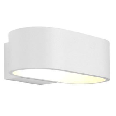 Miidex Lighting - Applique Murale LED Blanc - 6W - 3000K - Réf : 7037