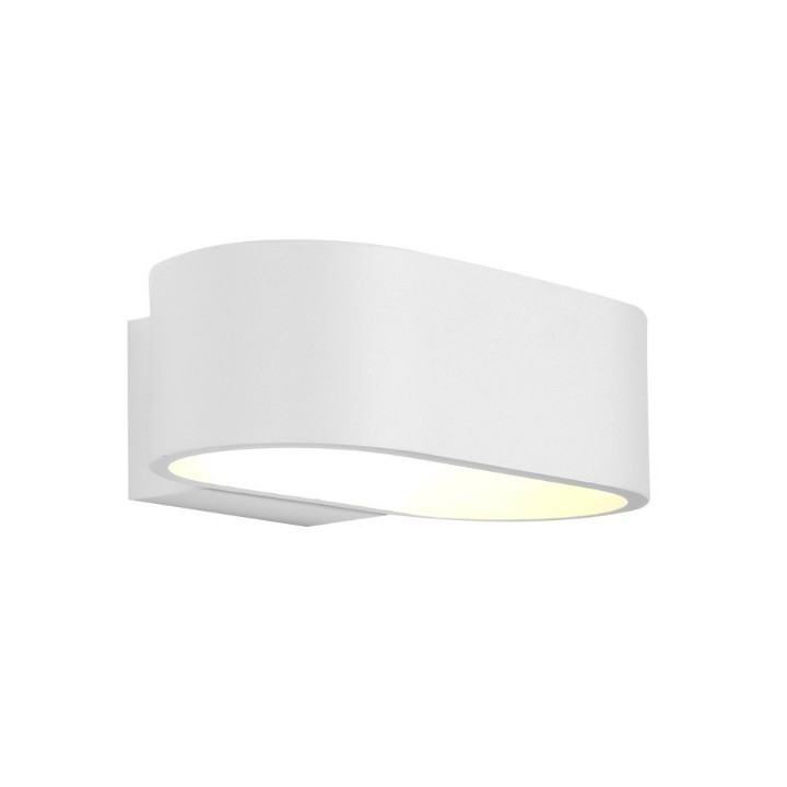 Miidex Lighting - Applique Murale LED Blanc - 6W - 3000K - Réf : 7037