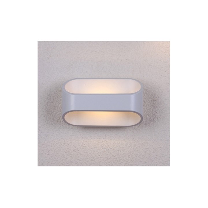 Miidex Lighting - Applique Murale LED Blanc - 6W - 3000K - Réf : 70321