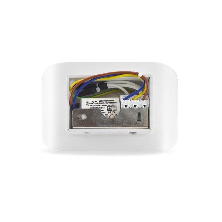 Miidex Lighting - Applique Murale LED Blanc - 6W - 3000K - Réf : 70321