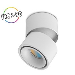 Miidex Lighting - Applique Décorative CCT 12W Blanc - Inclinable/orientable - Réf : 100623