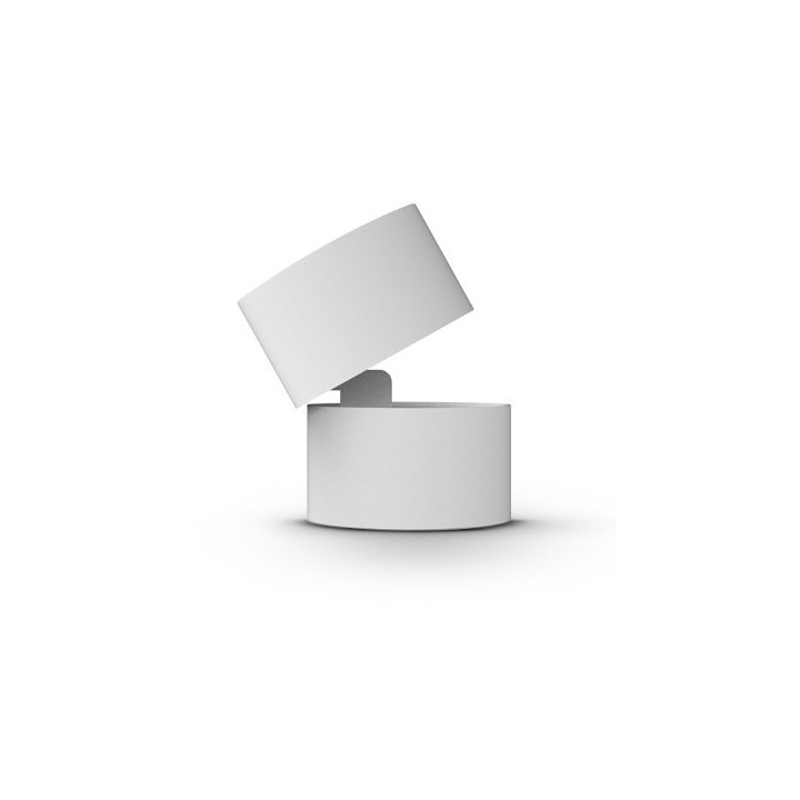 Miidex Lighting - Applique Décorative CCT 12W Blanc - Inclinable/orientable - Réf : 100623
