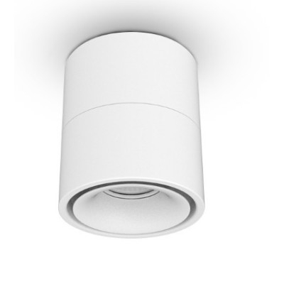 Miidex Lighting - Applique Décorative CCT 12W Blanc - Inclinable/orientable - Réf : 100623
