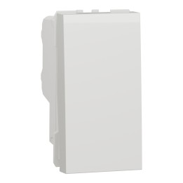 Schneider Unica - Interrupteur bipolaire - 16A - 1 mod - Blanc - méca seul - Réf : NU316218