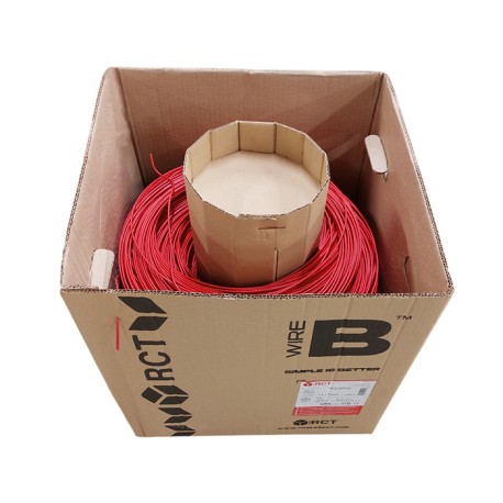 Cable Alimentation 1mm2 - 100m - Rouge - Cuivre - Classe 5