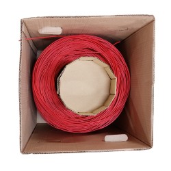 Fil H07V-U 1x2,5 mm² - Couronne de 1.200 m - Rouge - Réf : 141810