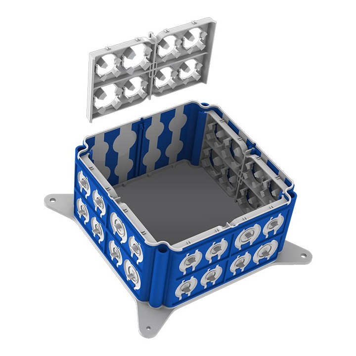 BLM - Boîte pavillonnaire minibox no air D.86 180x180x75 - Réf : 590188