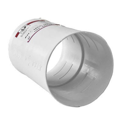 S&P - Manchon PVC rigide - ø90 mm - Connexion mâle-mâle - Gamme pluggit circulaire - Réf : 865054