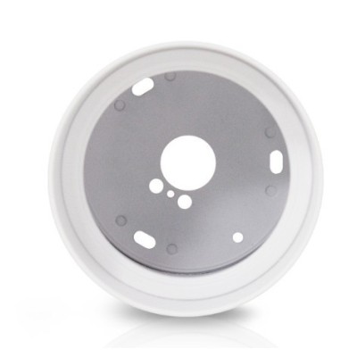 Miidex Lighting - Support de Spot Saillie GU10 (sans ampoule) Cylindre Blanc basse luminance - Réf : 6802