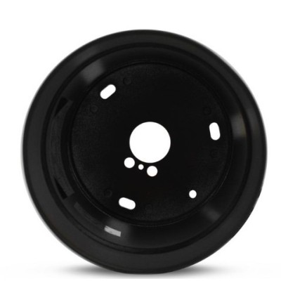 Miidex Lighting - Support de Spot Saillie GU10 (sans ampoule) Cylindre Noir basse luminance - Réf : 68021