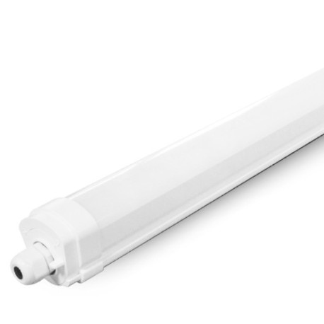 Miidex Lighting - Étanche LED Intégrées 4000K 18W 655 x 58 x 60 mm Traversant - Réf : 757911