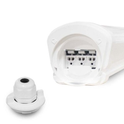 Miidex Lighting - Étanche LED Intégrées CCT 50W 1515 x 66 x 63 mm Traversant Garantie 5 ans - Réf : 101081