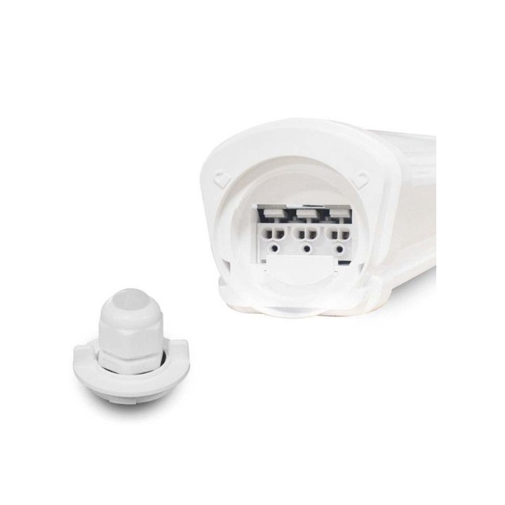 Miidex Lighting - Étanche LED Intégrées CCT 50W 1515 x 66 x 63 mm Traversant Garantie 5 ans - Réf : 101081