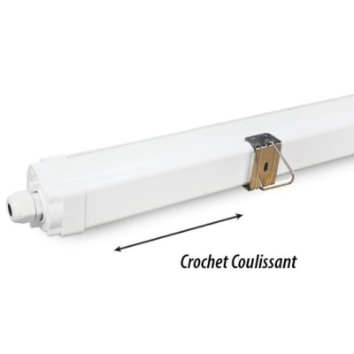 Miidex Lighting - Étanche LED Intégrées CCT 50W 1515 x 66 x 63 mm Traversant Garantie 5 ans - Réf : 101081